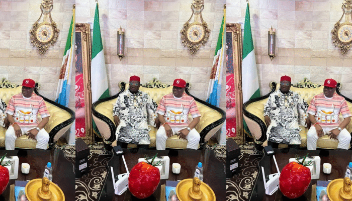 A Visits to Dave Umahi,'s Family,