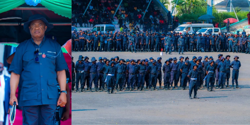 Uzodimma unveils 7,000-member Imo vigilance outfit to 'nip insecurity in the bud