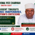 APC NATIONAL VICE CHAIRMAN DEFENDS PRESIDENT TINUBU'S REMARKS ON INEC INDEPENDENCE, FAULTS OPPOSITION’S CRITICISMS