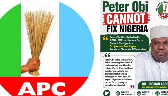 PETER OBI WHO FAILED TO FIX APGA, PDP AND LABOUR PARTY CANNOT FIX NIGERIA – DR. IJEOMAH ARODIOGBU
