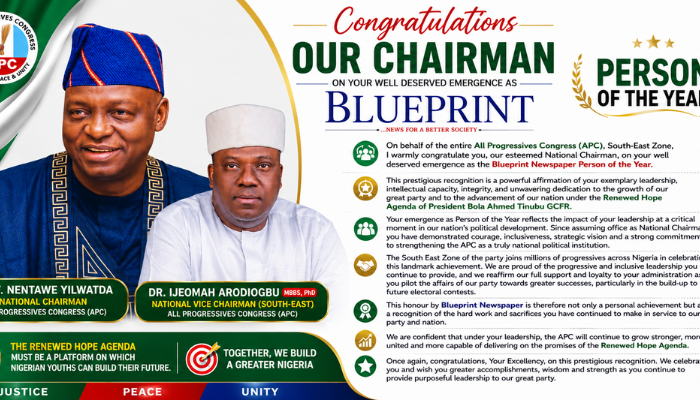 CONGRATULATION OUR CHAIRMAN