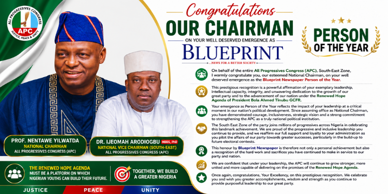CONGRATULATION OUR CHAIRMAN