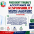 PRESIDENT Tinubu’s Acceptance of Responsibility Shows Leadership, Commitment to National Renewal Arodiogbu