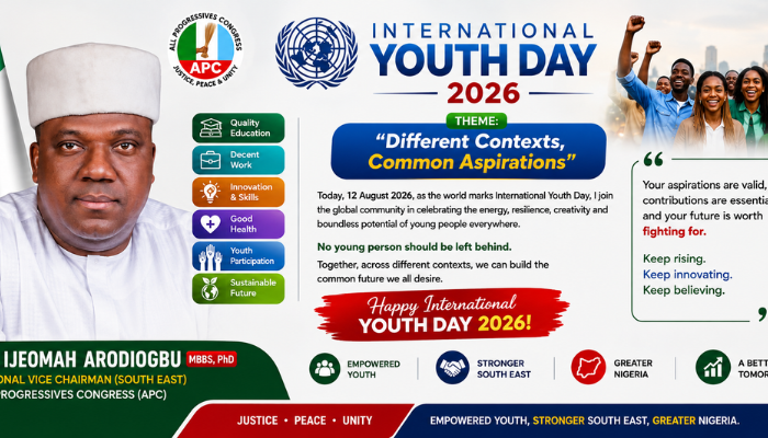 HAPPY INTERNATIONAL YOUTH DAY