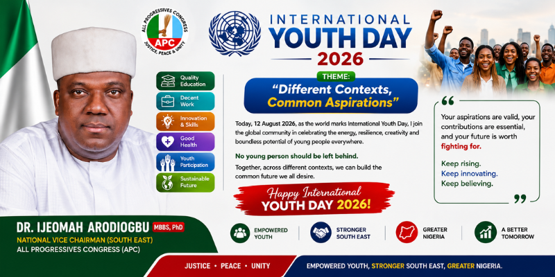 HAPPY INTERNATIONAL YOUTH DAY
