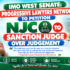 IMO WEST SENATE: PROGRESSIVE LAWYERS NETWORK TO PETITION NJC TO SANCTION JUDGE OVER JUDGEMENT