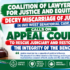 COALITION OF LAWYERS FOR JUSTICE AND EQUITY DECRY MISCARRIAGE OF JUSTICE IN IMO WEST SENATORIAL CASE, CALLS ON APPEAL COURT TO RESCUE JUDICIARY AND RESTORE THE INTEGRITY OF THE BENCH